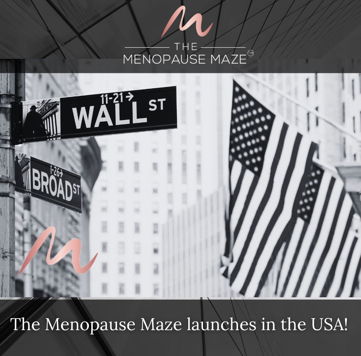 The Menopause Maze launching on into the US on Wall Street in New York