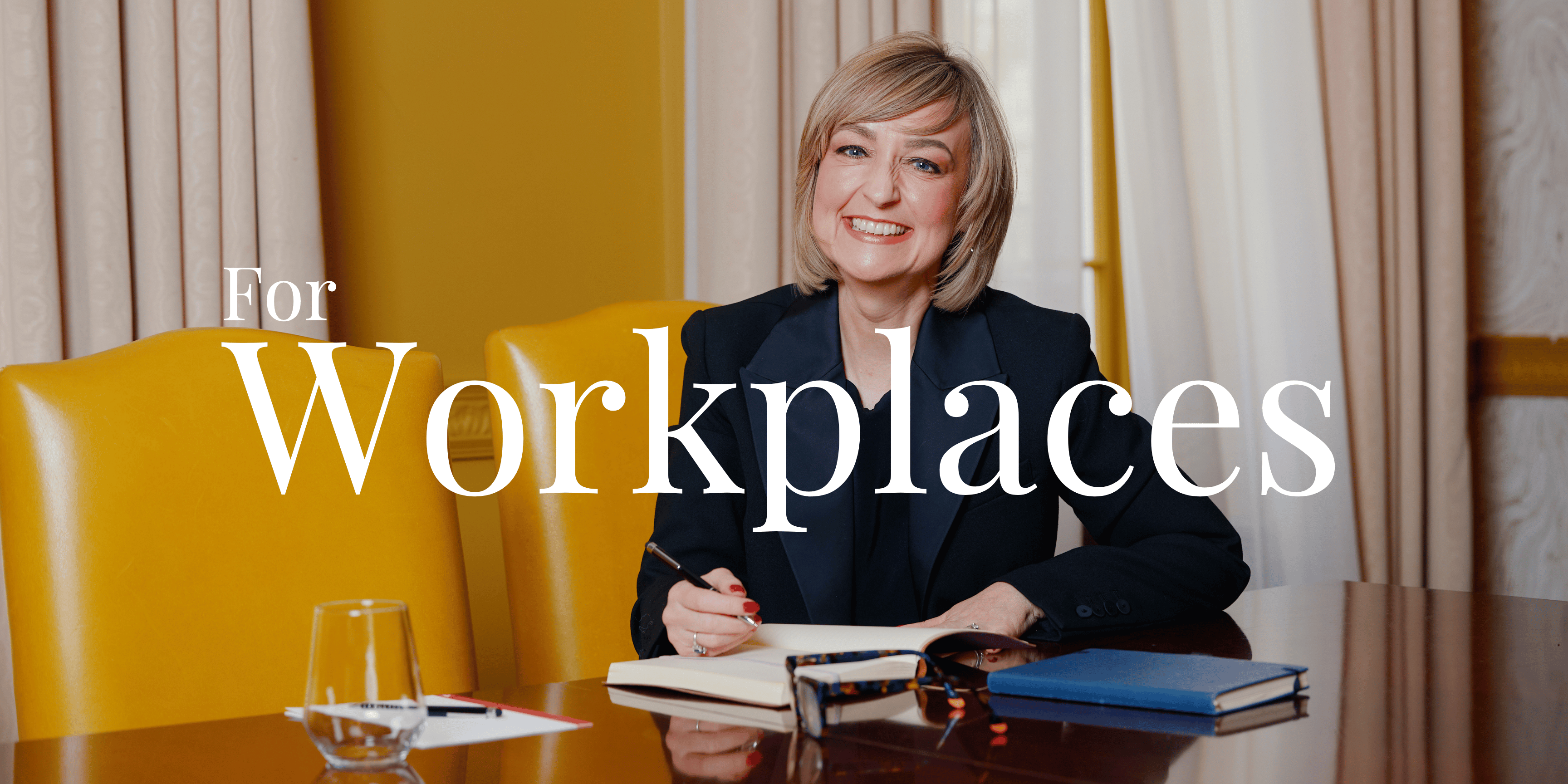 Reach out to Fiona McKay, menopause strategist for organisations supporting women leaders at work