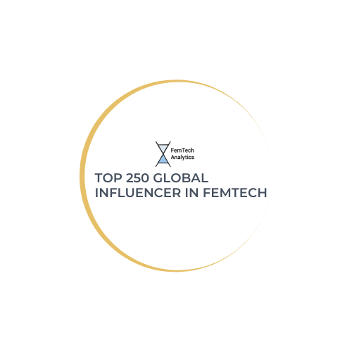 Awards and recognition earned by Fiona McKay as a menopause influencer and advisor