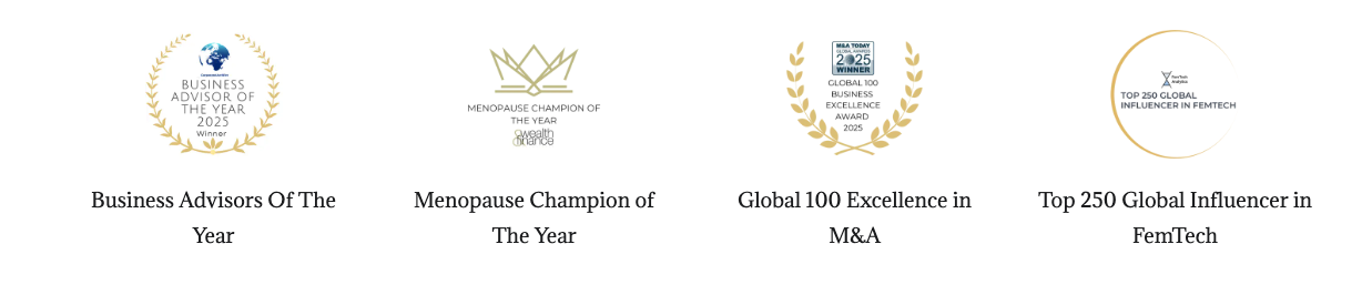 The Menopause Maze is Multi-Award Winning