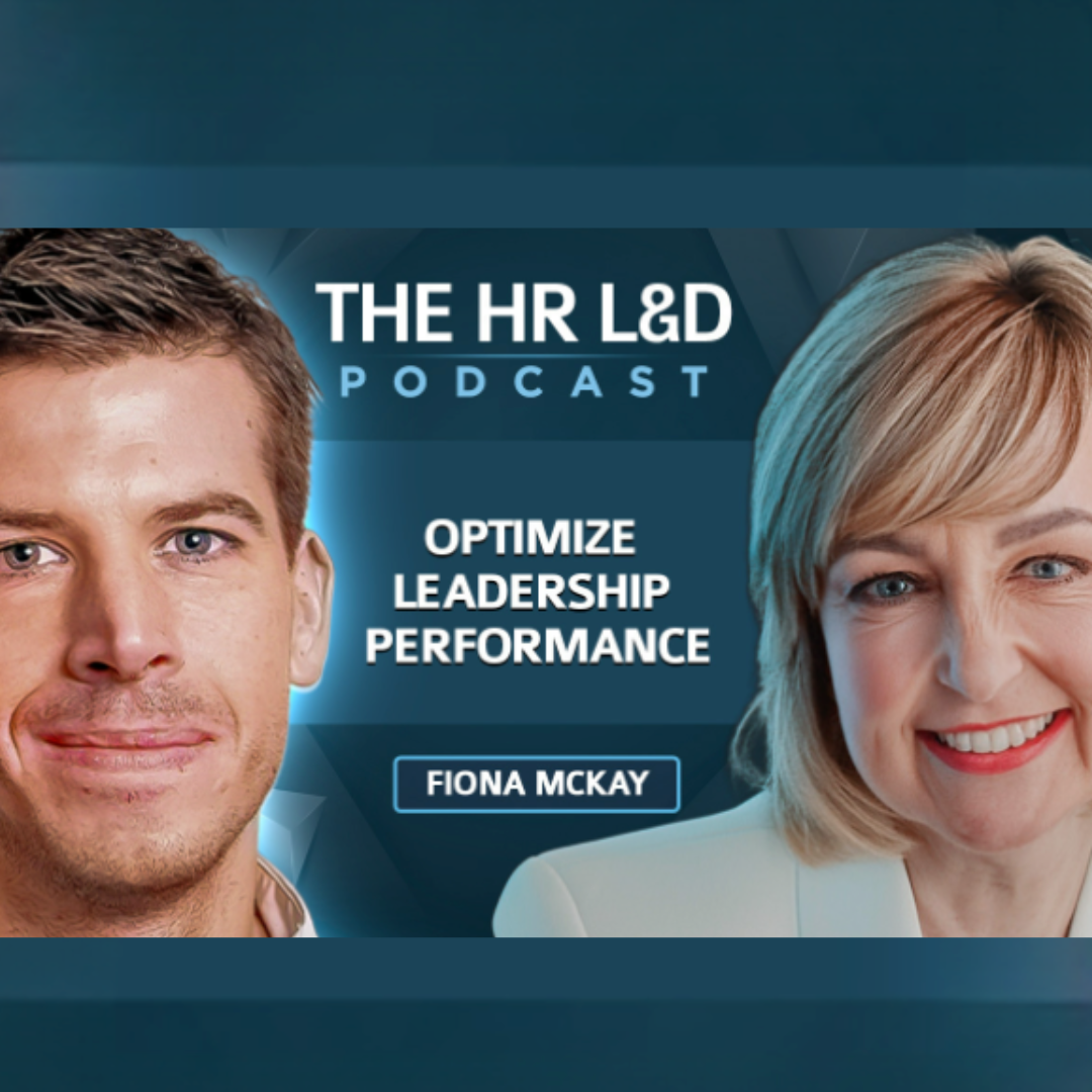Fiona McKay menopause keynote speaker on The HR L&D Podcast discussing retention of women leaders in menopause