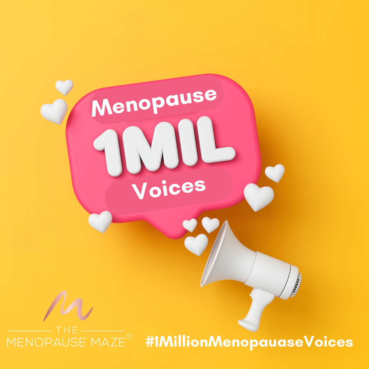 Share your voice in the 1 Million Menopause Voices campaign by menopause coach and influencer Fiona McKay
