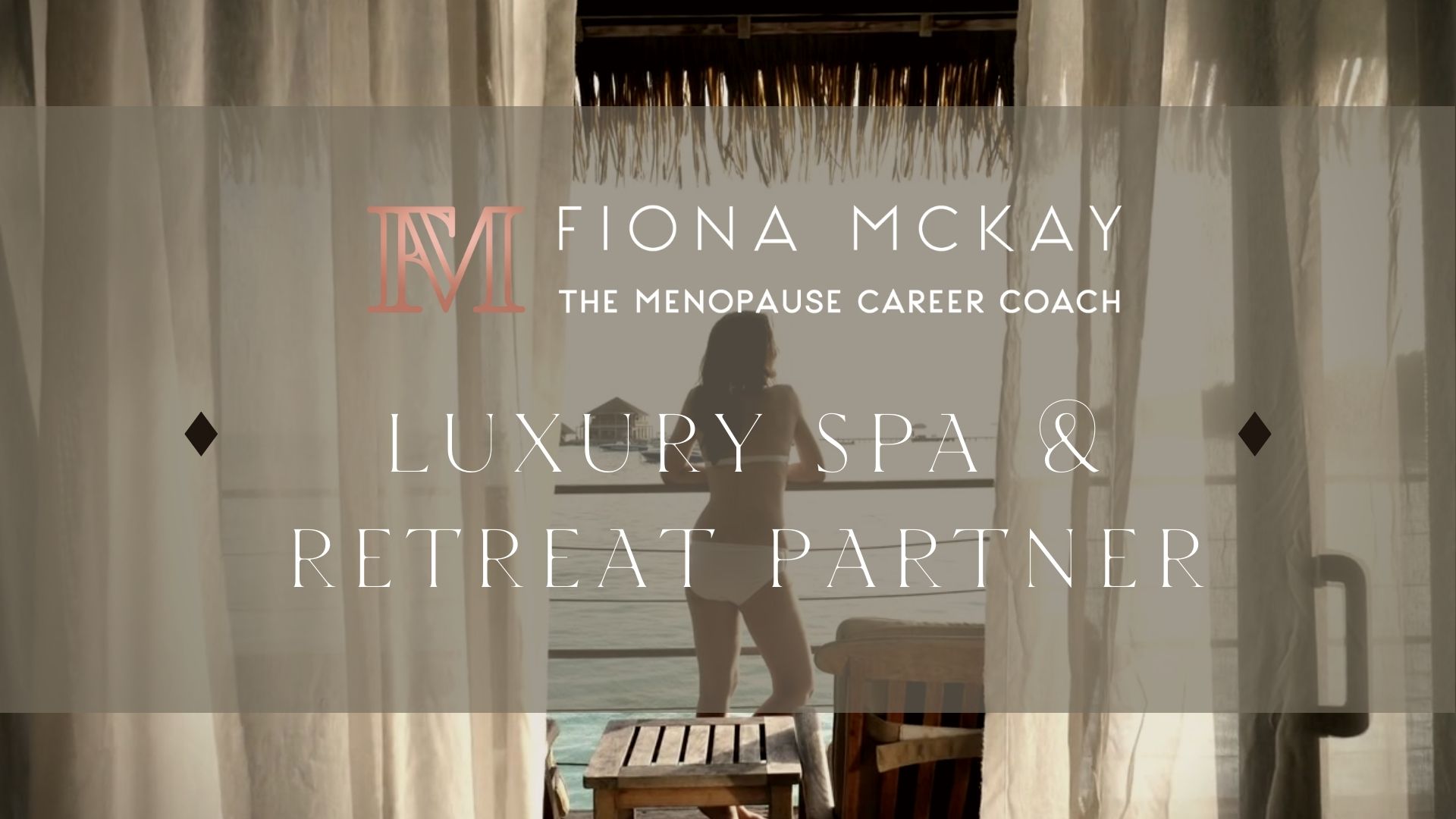 Fiona McKay, Menopause Keynote Speaker and Professional Menopause Coach is now a Visiting Master At The World's Elite Menopause Retreats