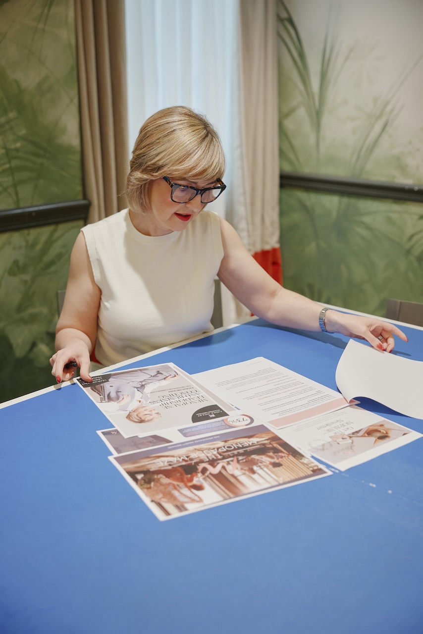 Fiona McKay, professional menopause coach delivering career coaching for executive women at work